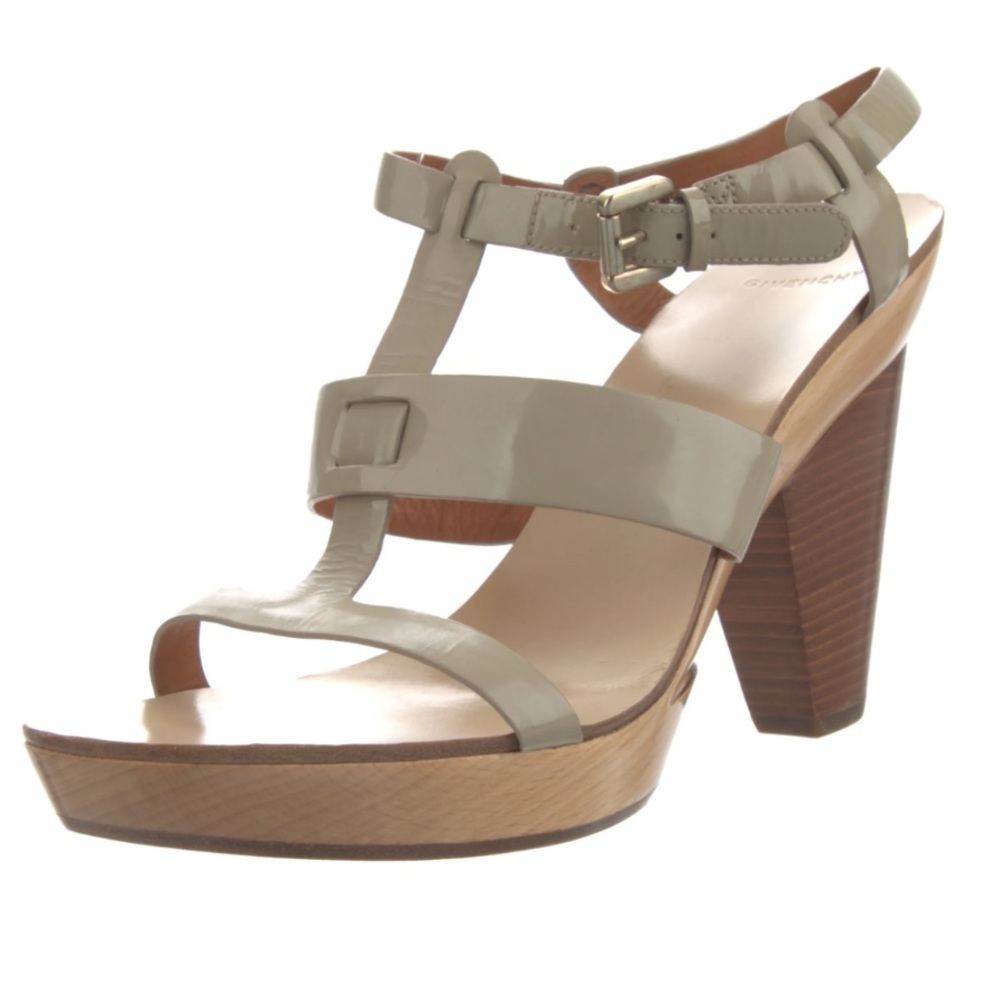 Givenchy Platform Leather Sandals